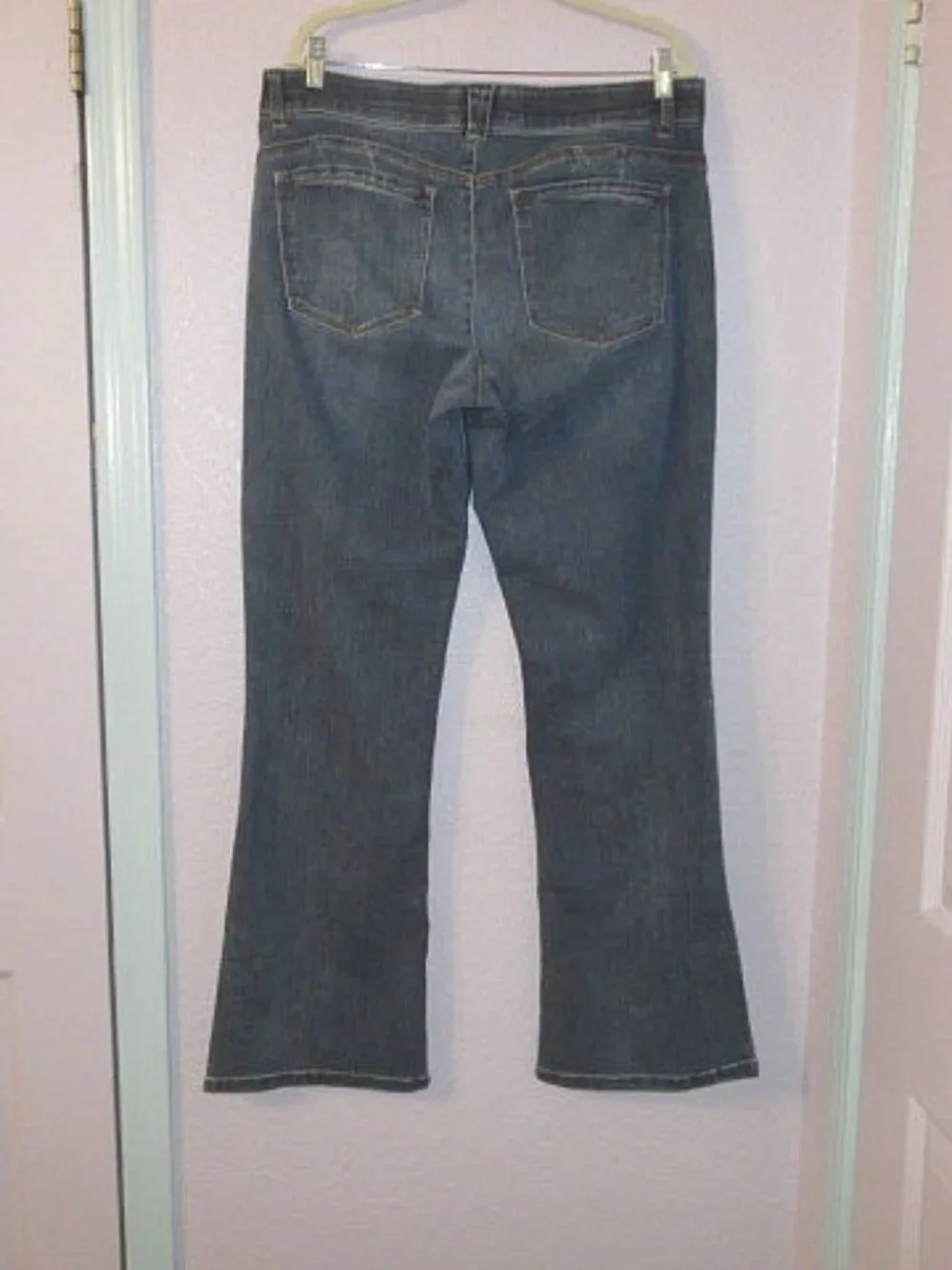 Democracy AB Solution Itty Bitty Boot Jeans Size 16 Stretch Denim High Rise